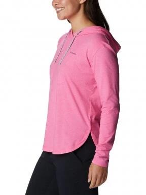 Columbia Sun Trek Hooded Pullover női kapucnis pulóver magenta színben 3