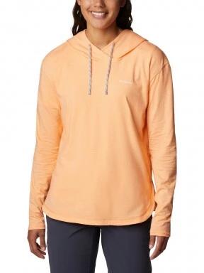 Columbia Sun Trek Hooded Pullover női kapucnis pulóver rózsaszín színben 1