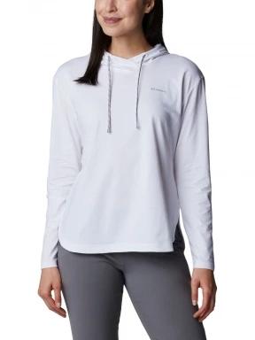 Columbia Sun Trek Hooded Pullover női kapucnis pulóver fehér színben 1