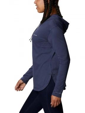 Columbia Sun Trek Hooded Pullover női kapucnis pulóver kék színben 3