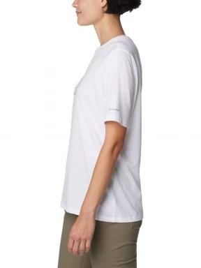 Columbia Bluebird Day Relaxed Crew Neck női rövid ujjú póló fehér színben 3