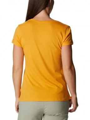 Columbia Daisy Days SS Graphic Tee női rövid ujjú póló narancssárga színben 3