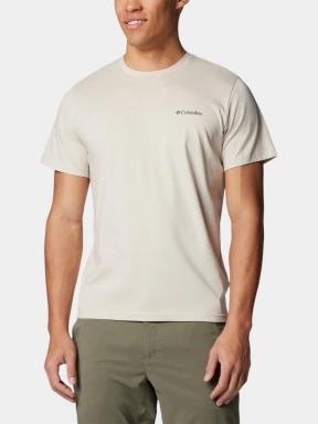 Columbia Rapid Ridge Back Graphic Tee II férfi rövid ujjú póló homok színben 1