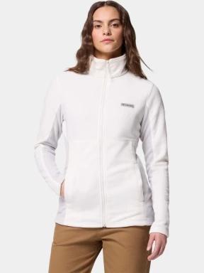 Columbia Basin Trail III Full Zip női polár pulóver fehér színben 1
