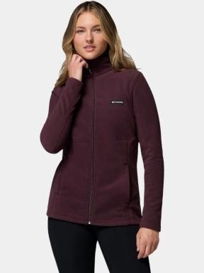 Columbia Basin Trail III Full Zip női polár pulóver bordó színben 1