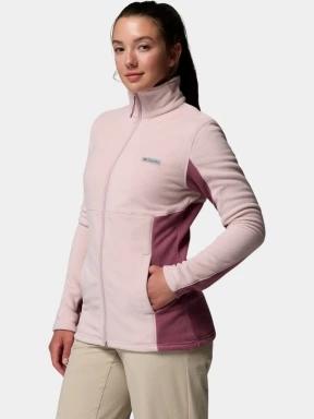 Columbia Basin Trail III Full Zip női polár pulóver rózsaszín színben 3