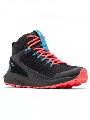 Columbia TraiLStorm Mid Waterproof női vízhatlan túrabakancs fekete színben 1