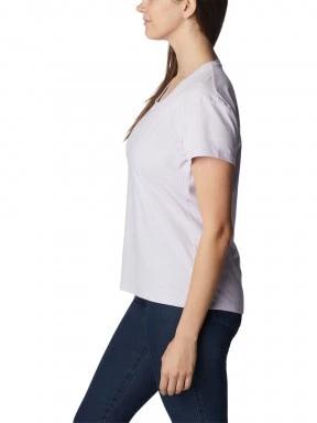 Columbia Sun Trek SS Tee női rövid ujjú póló lila színben 3