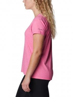 Columbia Sun Trek SS Tee női rövid ujjú póló magenta színben 3