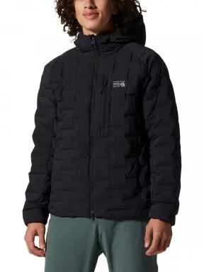 Mountain Hardwear Stretchdown Hoody férfi pehelykabát fekete színben 1