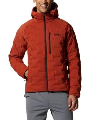 Mountain Hardwear Stretchdown Hoody férfi pehelykabát narancssárga színben 1