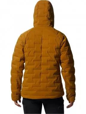 Mountain Hardwear Stretchdown Hoody női pehelykabát oliva színben 3
