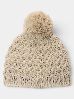 Mountain Hardwear Snow Capped™ Beanie női kötött sapka homok színben 3