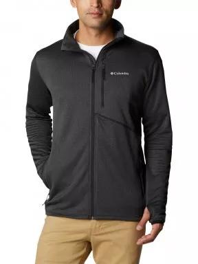 Columbia Park View Fleece Full Zip férfi polár pulóver fekete színben 1