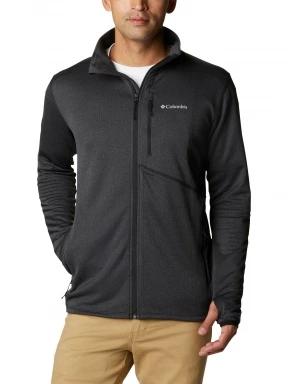 Columbia Park View Fleece Full Zip férfi polár pulóver fekete színben 1