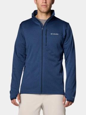 Columbia Park VIew Fleece Full Zip férfi polár pulóver kék színben 1