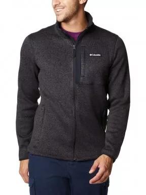 Columbia Sweater Weather Full Zip férfi polár pulóver fekete színben 1