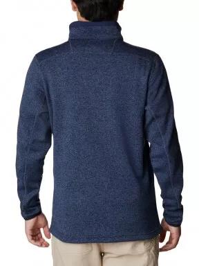 Columbia Sweater Weather Full Zip férfi polár pulóver kék színben 3