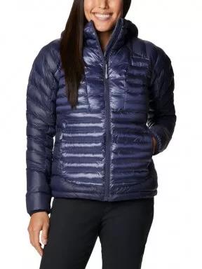 Columbia Labyrinth Loop Hooded Jacket női télikabát kék színben 1