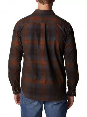 Columbia Flare Gun Utility Long Sleeve Shirt férfi hosszú ujjú ing barna színben 3