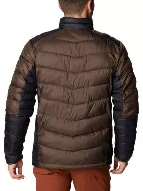 Columbia Labyrinth Loop Jacket férfi utcai kabát barna színben 3