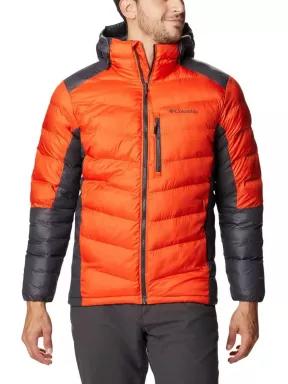 Columbia Labyrinth Loop Hooded Jacket férfi utcai kabát narancssárga színben 1