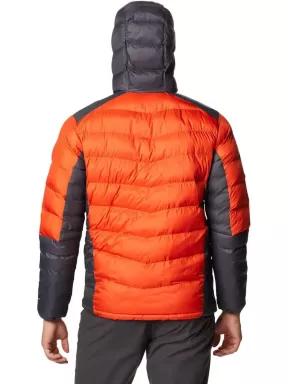 Columbia Labyrinth Loop Hooded Jacket férfi utcai kabát narancssárga színben 3