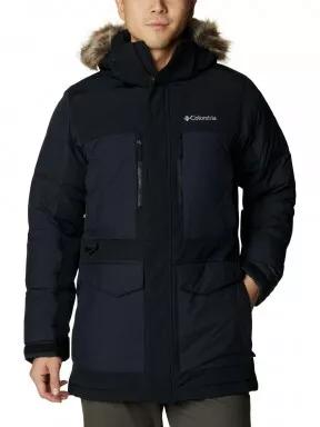 Columbia Marquam Peak Fusion Parka férfi télikabát fekete színben 1