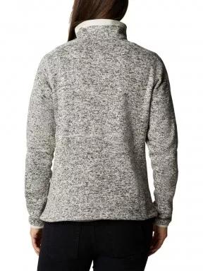 Columbia W Sweater Weather Full Zip női polár pulóver homok színben 3