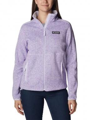 Columbia W Sweater Weather Full Zip női polár pulóver lila színben 1