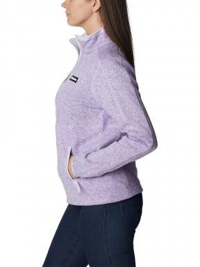 Columbia W Sweater Weather Full Zip női polár pulóver lila színben 3