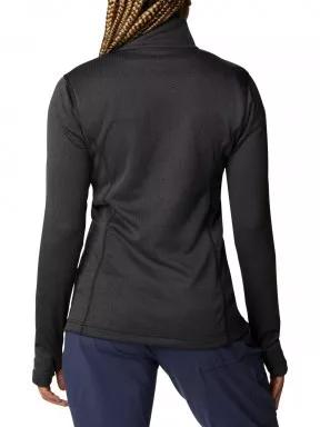 Columbia W Park View Grid Fleece Full Zip női polár pulóver fekete színben 3