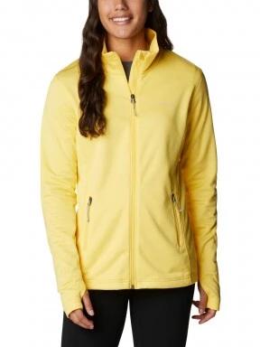 Columbia W Park View Grid Fleece Full Zip női polár pulóver sárga színben 1