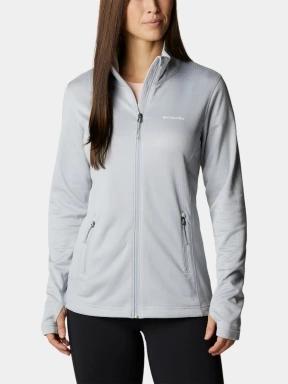Columbia W Park View Grid Fleece Full Zip női polár pulóver szürke színben 1