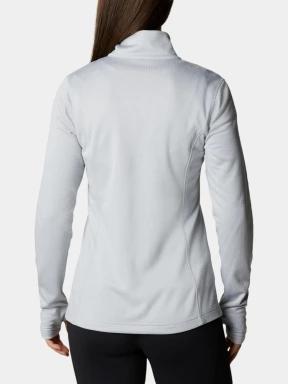 Columbia W Park View Grid Fleece Full Zip női polár pulóver szürke színben 3