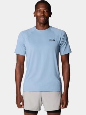 Mountain Hardwear Crater Lake Short Sleeve férfi rövid ujjú sport póló kék színben 1