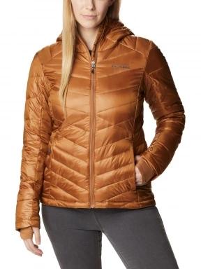 Columbia Joy Peak Hooded Jacket női télikabát barna színben 1