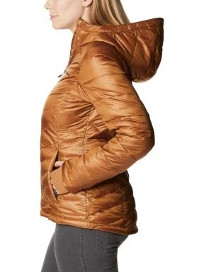 Columbia Joy Peak Hooded Jacket női télikabát barna színben 3