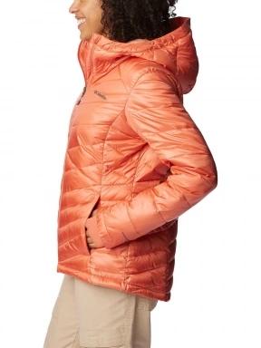 Columbia Joy Peak Hooded Jacket női télikabát rózsaszín színben 3