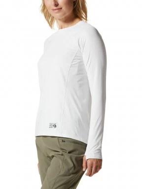 Mountain Hardwear Crater Lake Long Sleeve női hosszú ujjú sport póló szürke színben 3