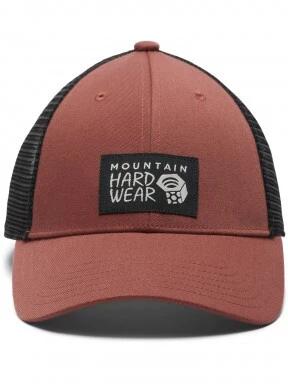 Mountain Hardwear MHW Logo Trucker Hat férfi baseball sapka piros színben 3