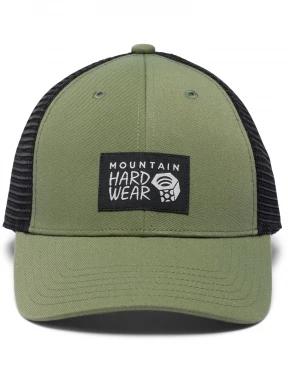 Mountain Hardwear MHW Logo Trucker Hat baseball sapka zöld színben 3