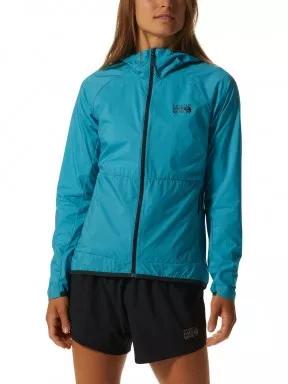 Mountain Hardwear Kor AirShell Hoody női széldzseki kék színben 1