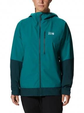 Mountain Hardwear Stretch Ozonic Jacket női túrakabát kék színben 1