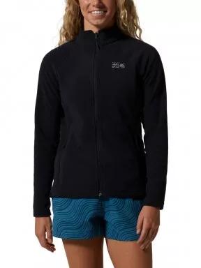 Mountain Hardwear Polartec Microfleece Full Zip női polár pulóver fekete színben 1