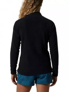Mountain Hardwear Polartec Microfleece Full Zip női polár pulóver fekete színben 3