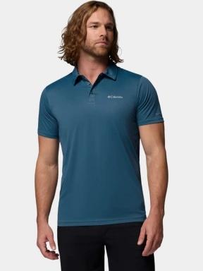 Columbia Columbia Hike Polo férfi galléros sport póló zöld színben 1