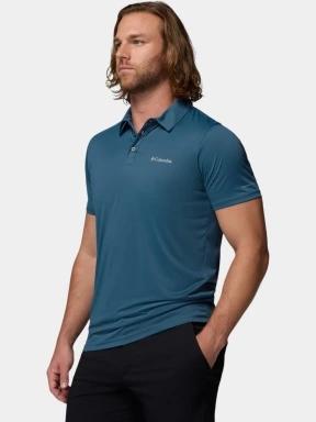 Columbia Columbia Hike Polo férfi galléros sport póló zöld színben 3