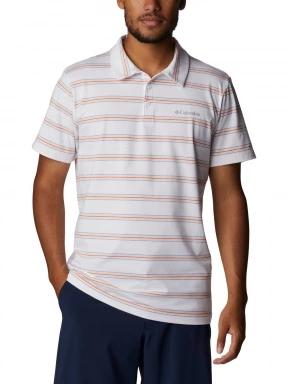 Columbia Sun Trek Polo férfi galléros póló fehér színben 1