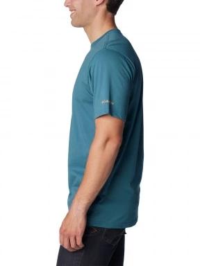 Columbia CSC Seasonal Logo Tee férfi rövid ujjú póló kék színben 3